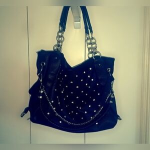 Charming Charlie Gwen handbag...gem studded back shoulder